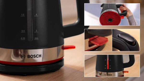 Bosch TWK4M223 Bollitore MyMoment 1.7 l Nero