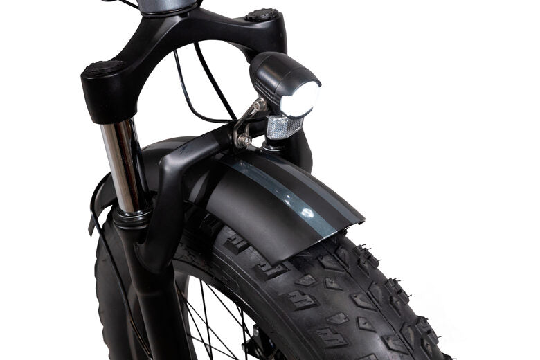 EMG Fat Bike Bomber 250W con telaio 17" foldable, ruota 20", Freni a disco a/p, Cambio Shimano e batteria 10Ah