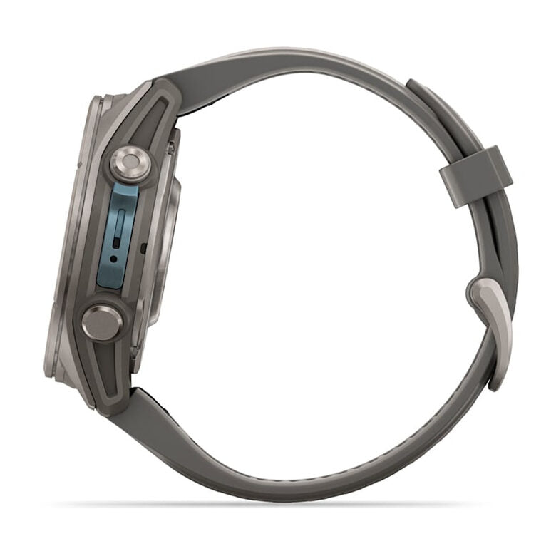 Garmin fēnix 9 3,3 cm (1.3") AMOLED 43 mm Digitale 416 x 416 Pixel Touch screen Titanio Wi-Fi GPS (satellitare)