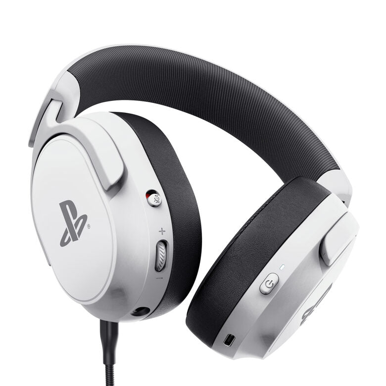 Trust GXT 499 Forta Auricolare Con cavo e senza cavo A Padiglione Gaming Bianco