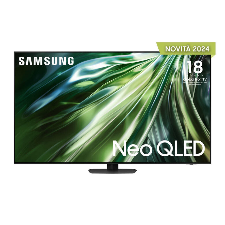 Samsung QE75QN90DATXZT Televisione Smart TV 75 Pollici Qled 4K Neo Titan Black Processore NQ4 AI GEN2 Tecnologia Quantum Matrix Neo Slim Design Dolby Atmos