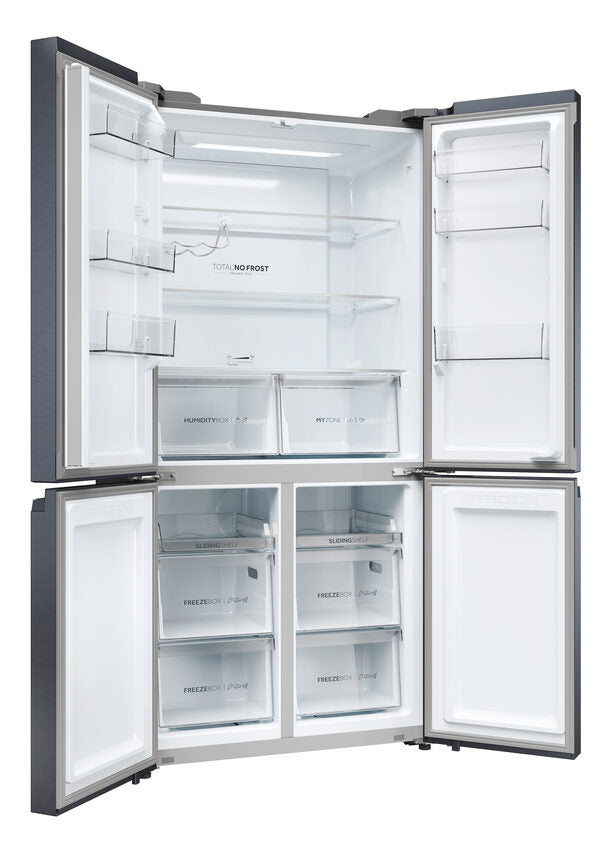 Haier Cube 90 Serie 5 HCR5919ENMB frigorifero 4 porte Libera installazione 528 L E Nero
