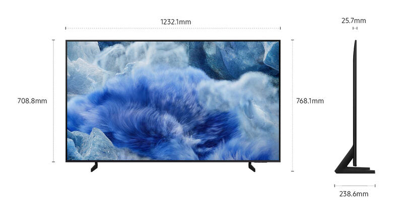 Samsung Smart TV 55" QE55Q8FAAUXZT QLED 4K 2025