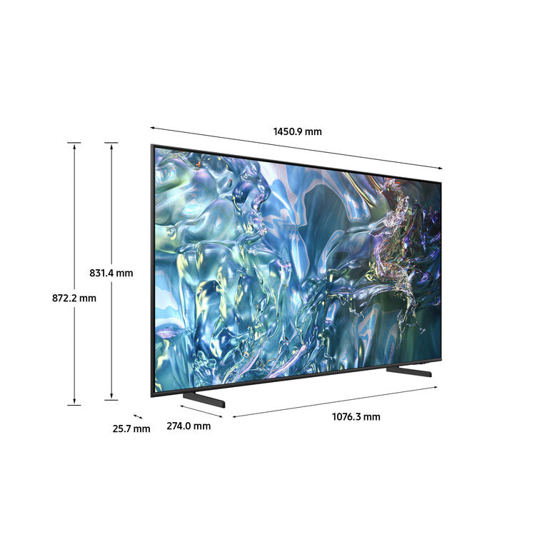 Samsung Q60D Televisione Smart TV 65 Pollici Qled 4K