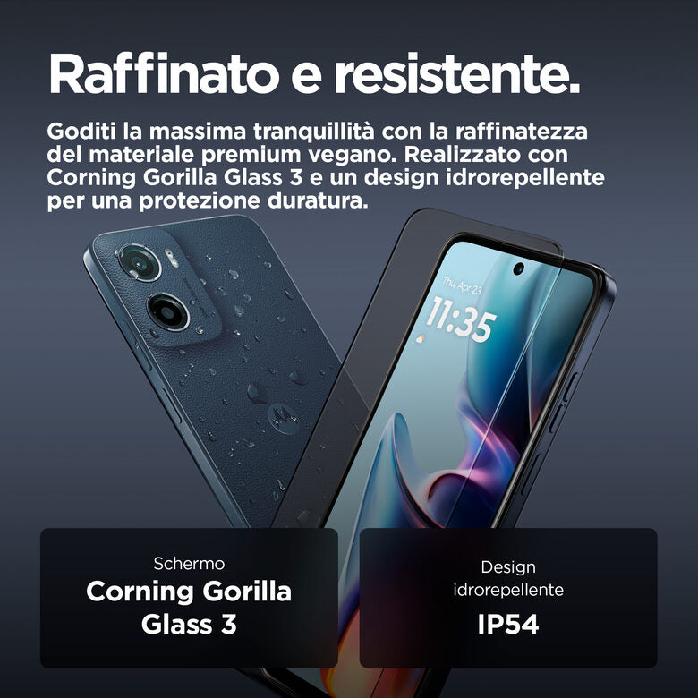 Motorola moto Smartphone e15 (2/64GB, Fotocamera da 32MP + sensore antisfarfallio, Display 6.67" HD+ 90Hz Corning® Gorilla® Glass 3, 5200mAh, MediaTek Helio G81 Extreme, Android 14 Go Editio