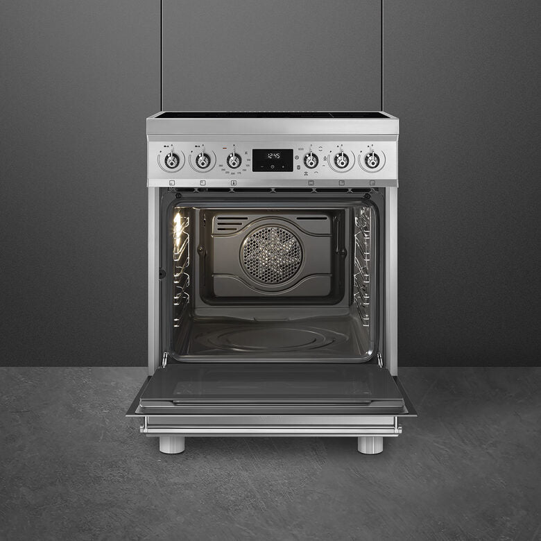 Smeg Symphony C6IMX2 cucina Piano cottura a induzione Acciaio inossidabile A