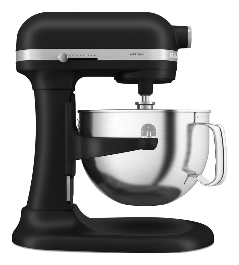 KITCHENAID 5KSM60SPXEBM IMPASTATRICE, 375 W, capacità ciotola 5,6 l, Nero