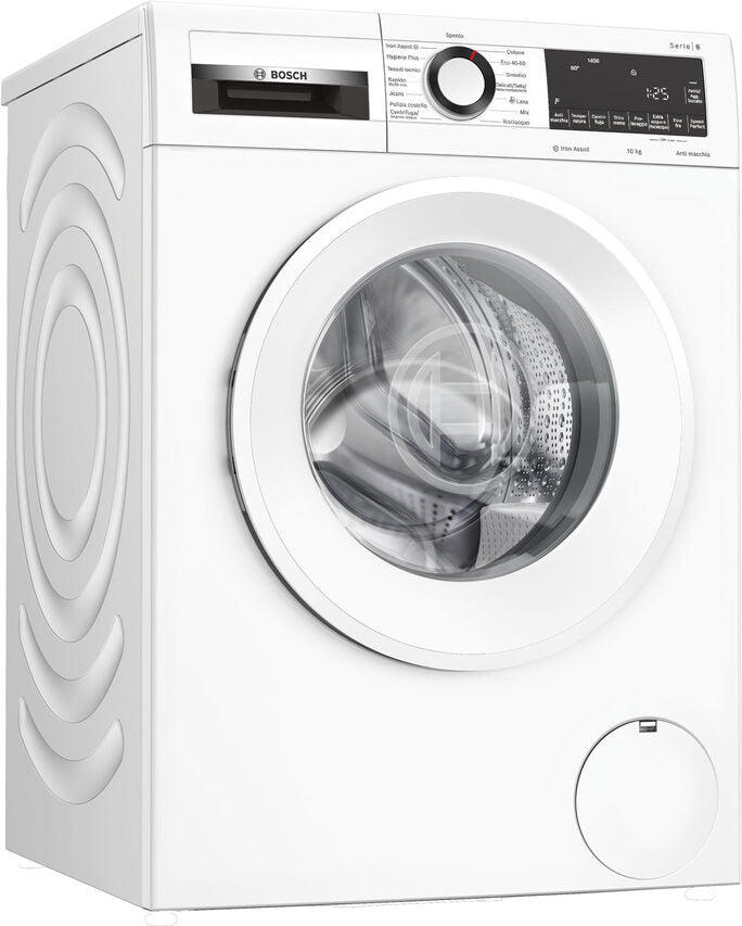 Bosch WGG254Z6II Serie 6 Lavatrice A Libera Installazione 10 Kg, 1400 Giri, Activewater Plus, Iron Assist, Classe A, Bianco