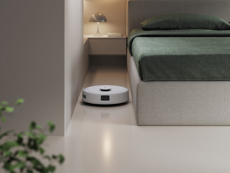Ecovacs Deebot MINI Blue Senza sacchetto Blu, Bianco