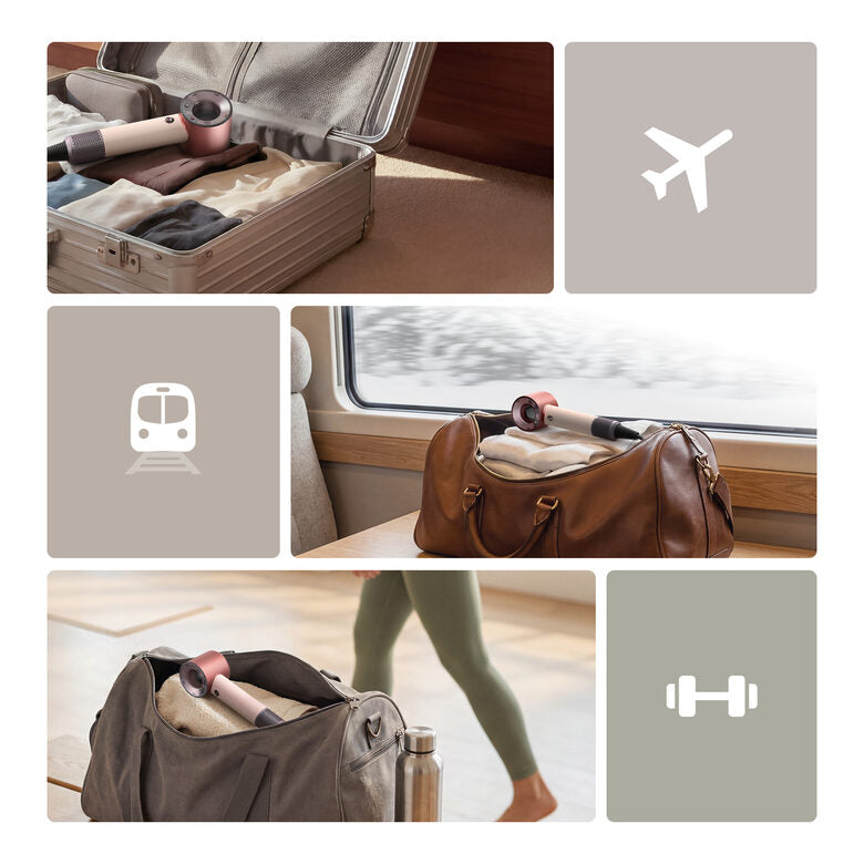 Dyson Supersonic Travel asciuga capelli 1220 W Rosa