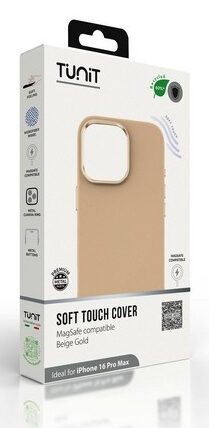 TUNIT TTIP16PMMSBG custodia per cellulare 17,5 cm (6.9") Cover Beige