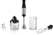 Bosch Serie 6 MSM6M622 frullatore 0,6 L Frullatore per cottura 1000 W Nero, Stainless steel