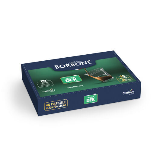 Caffè Borbone Miscela Dek Decaffeinato in 48 Capsule Originali Caffitaly®