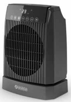 Olimpia Splendid Caldo Soul Interno Nero 2000 W Riscaldatore ambiente elettrico con ventilatore