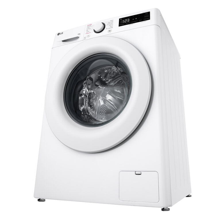 LG F4R3010NSWW Serie R3 Lavatrice A Libera Installazione 10 Kg, 1400 Giri, Lavaggio A Vapore, Allergy Care, Inverter Direct Drive, Classe A-10%, Bianco