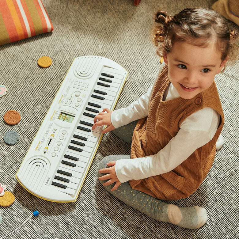Casiotone SA-80 Tastiera Musicale con 44 tasti Bianca