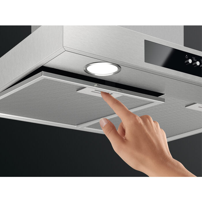 AEG DBB4651M Cappa aspirante a parete Acciaio inossidabile 368 m³/h B