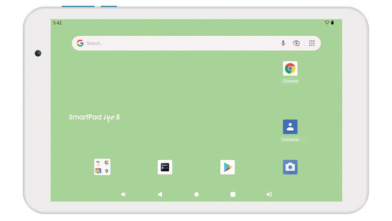 Mediacom SmartPad 8 32 GB 20,3 cm (8") Cortex 3 GB Android 12 Blu, Bianco