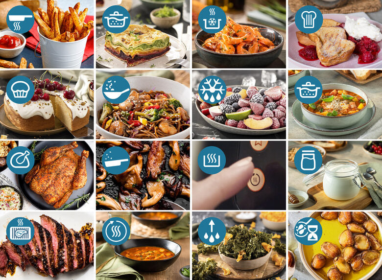 Philips 3000 series NA342/00 Airfryer 7.2 L, Friggitrice ad aria 16 in 1, App ricettario