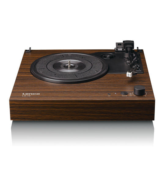 Lenco LS-15WD piatto audio Giradischi con trasmissione a cinghia Legno
