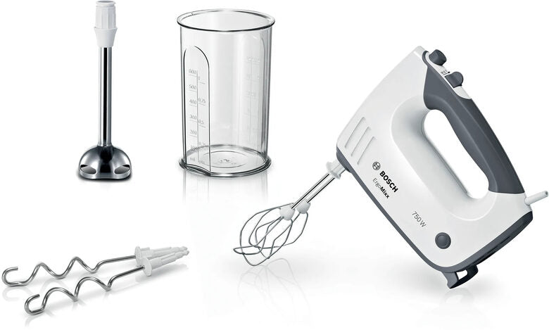 Bosch MFQ37470 sbattitore Sbattitore manuale 750 W Nero, Bianco