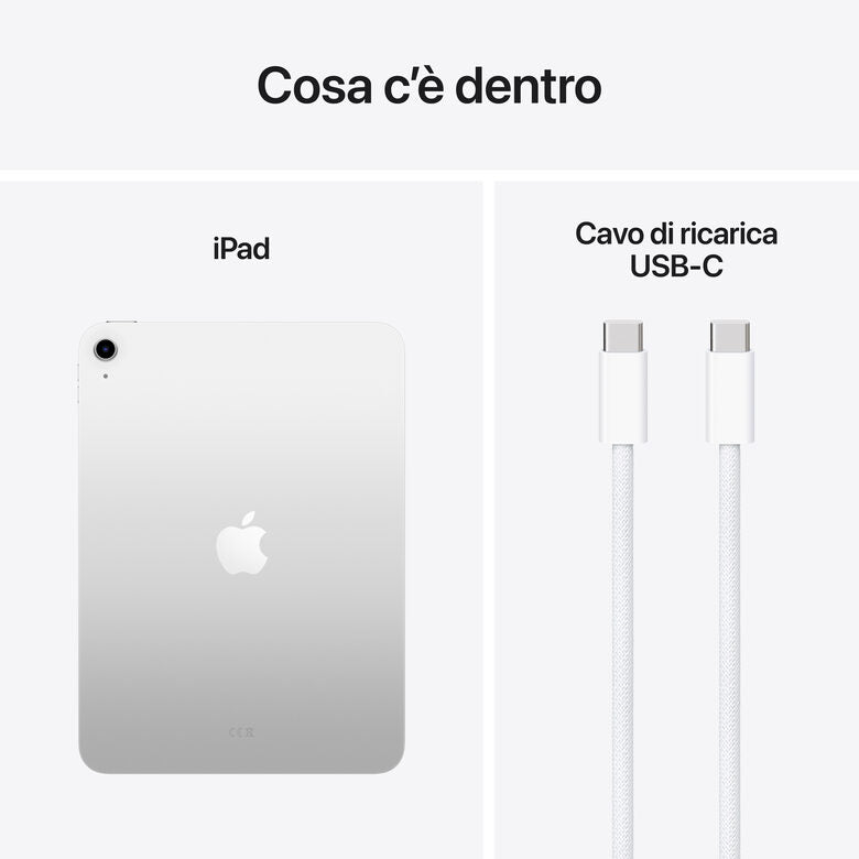 Apple iPad 11'' Wi-Fi 128GB Argento