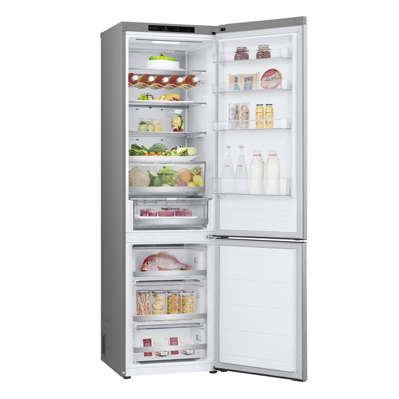 LG GBV7280AMB Frigorifero combinato, Classe A, 387L, Door & Linear Cooling, Fresh Converter & Balancer, Metal Sorbet