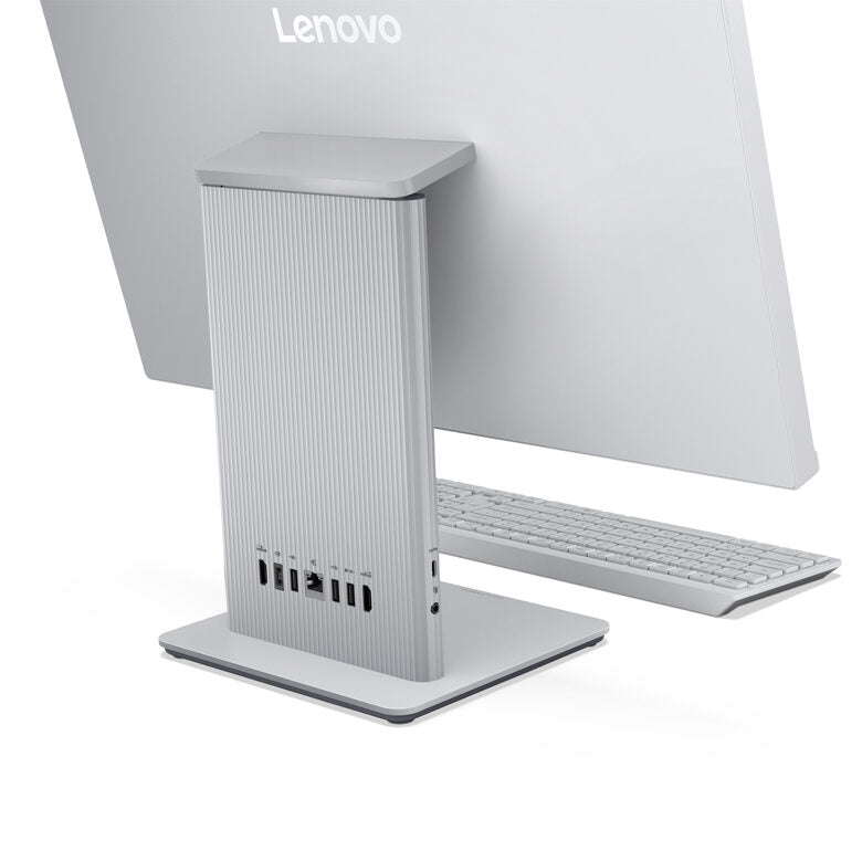 Lenovo IdeaCentre AIO 24IRH9 Intel® Core™ i5 Desktop i5-13420H 60,5 cm (23.8") 1920 x 1080 Pixel PC All-in-one 16 GB DDR5-SDRAM 512 GB SSD Windows 11 Home Wi-Fi 6 (802.11ax) Grigio