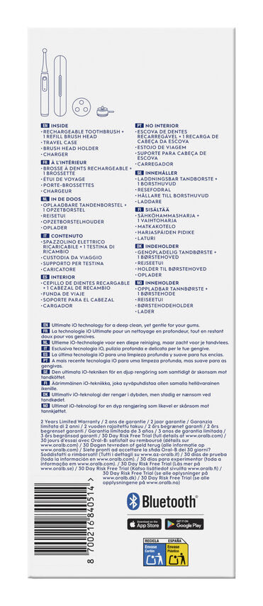 Oral-B 80837832 spazzolino elettrico Adulto Nero, Verde