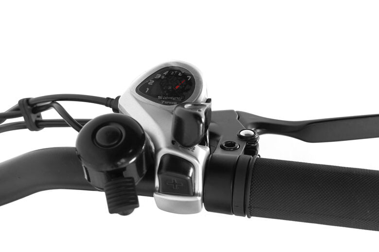 EMG M1X 48V Matt Titanium E-Bike Fat Bike Pieghevole 20" 48V 10,4Ah Titanio Opaco