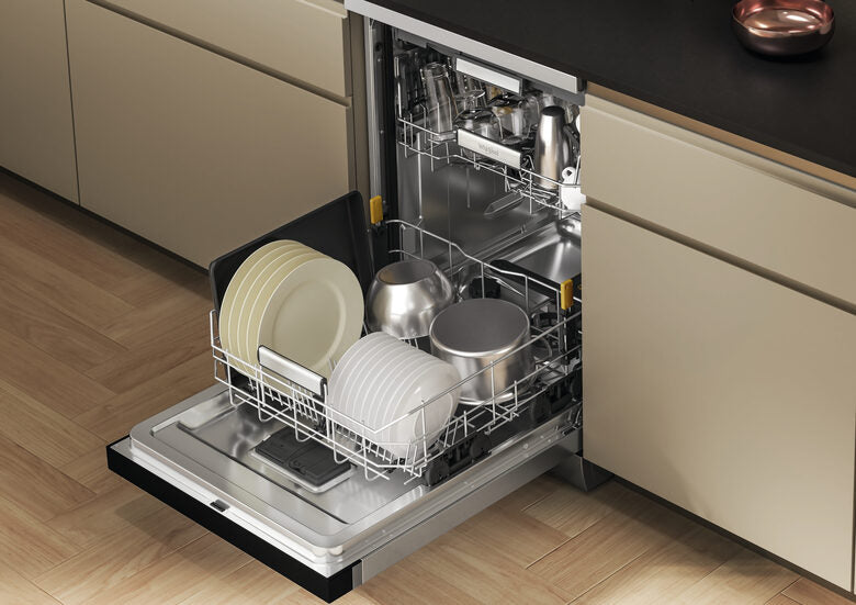 Whirlpool W7F HS51 X Lavastoviglie Libera installazione 15 coperti B