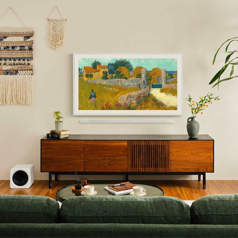 Samsung QE85LS03DAUXZT Televisione Smart TV 85 Pollici Qled 4K The Frame Black Matte Display Processore Quantum 4K Modern Frame Design Dolby Atmos