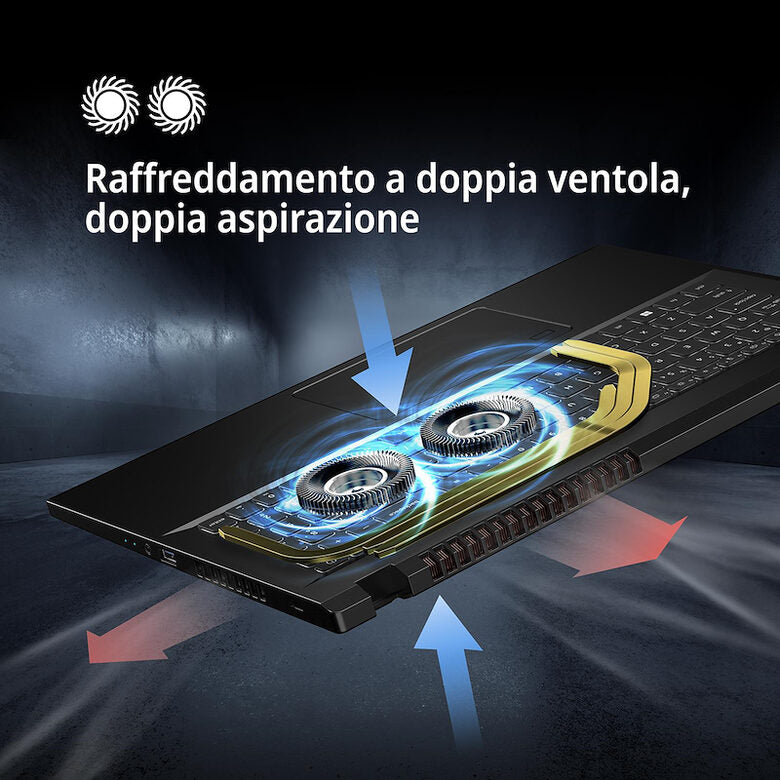 Acer Nitro V 15 ANV15-51-98RX Intel® Core™ i9 i9-13900H Computer portatile 39,6 cm (15.6") Full HD 16 GB DDR5-SDRAM 1,02 TB SSD NVIDIA GeForce RTX 4060 Wi-Fi 6 (802.11ax) Windows 11 Home Ner