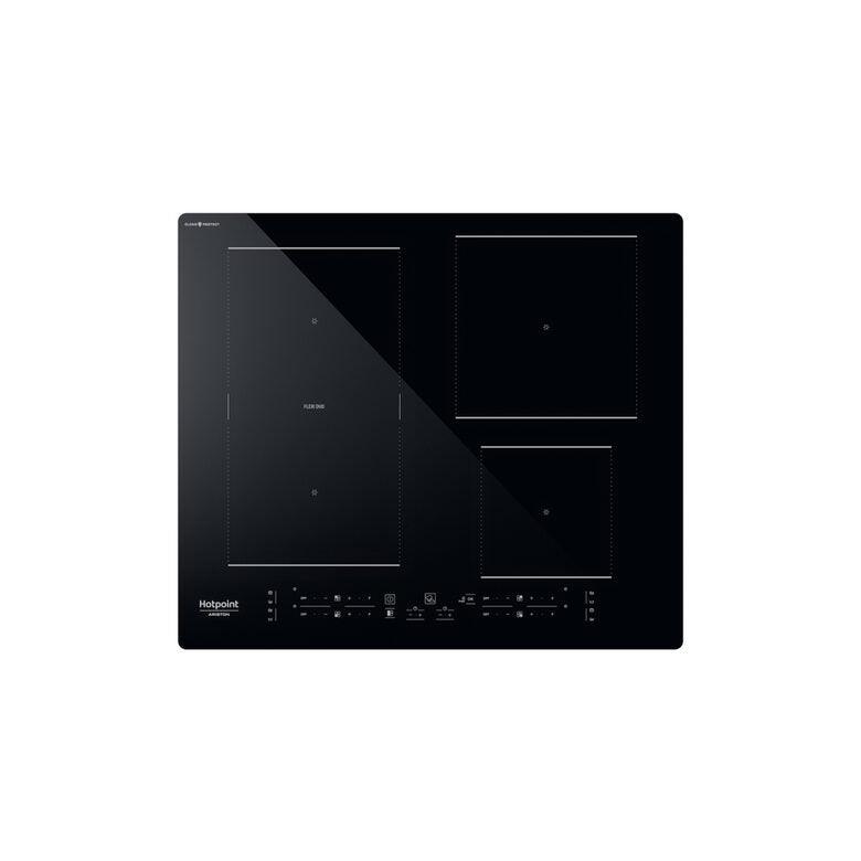 Hotpoint HB 4860C CPNE Nero Da incasso 59 cm Piano cottura a induzione 4 Fornello(i)