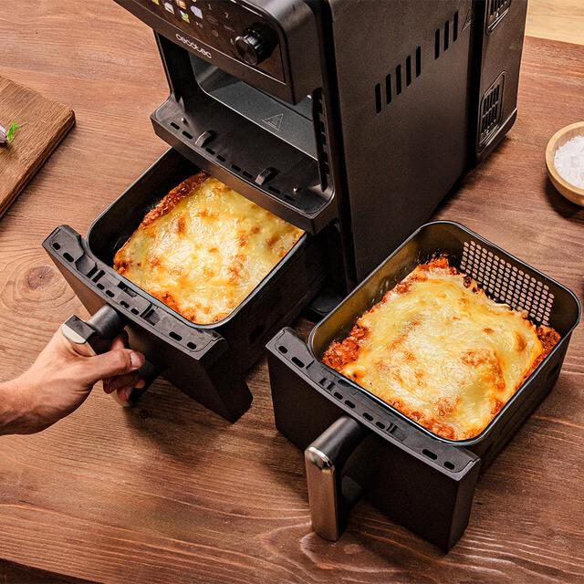 Cecotec Cecofry DuoLevel 10000 Doppia 10 L Indipendente 2400 W Friggitrice ad aria calda Nero