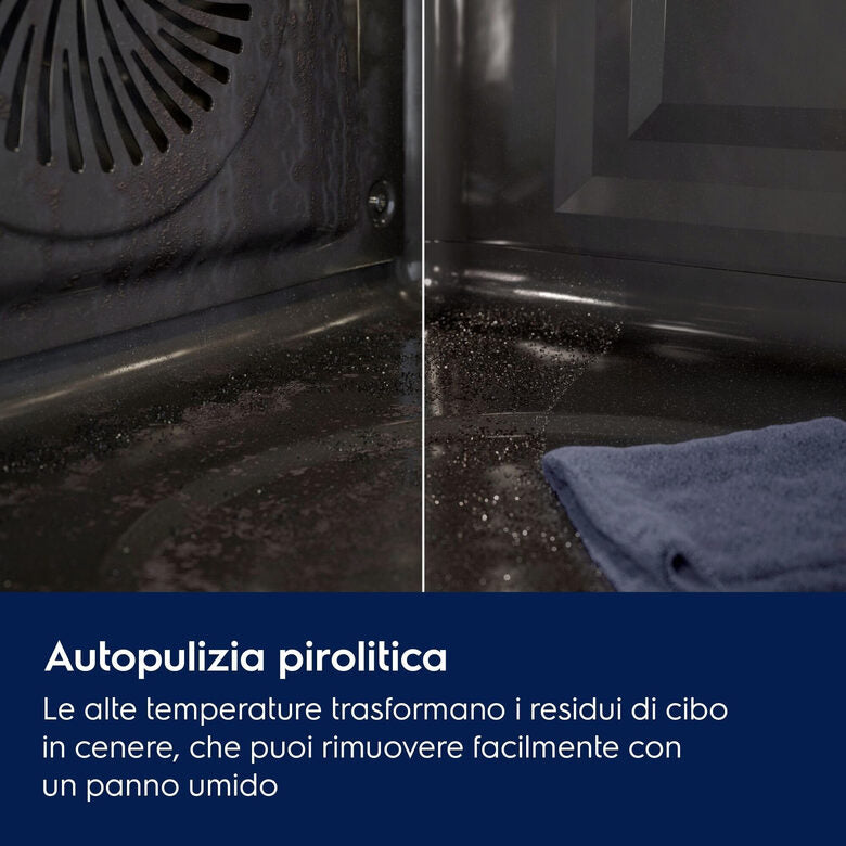 Electrolux Forno Incasso Pirolitico Classe A++ 60 Cm EOF4P0PX2
