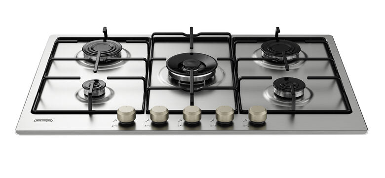 De Longhi Piano Cottura 5 Fuochi YLG 75 F 75cm Inox