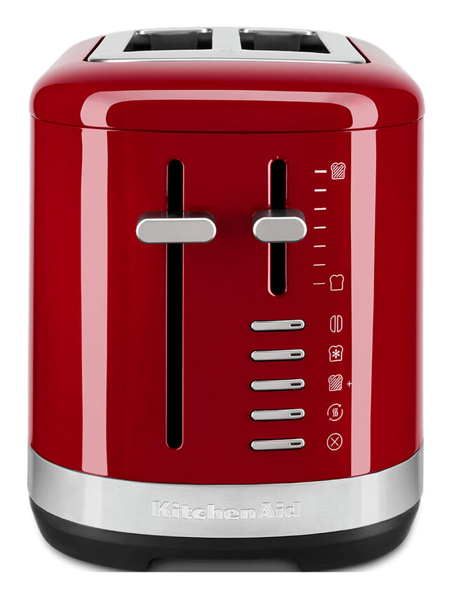 KitchenAid 5KMT2109EER 7 2 fetta/e 980 W Nero, Rosso, Acciaio inox