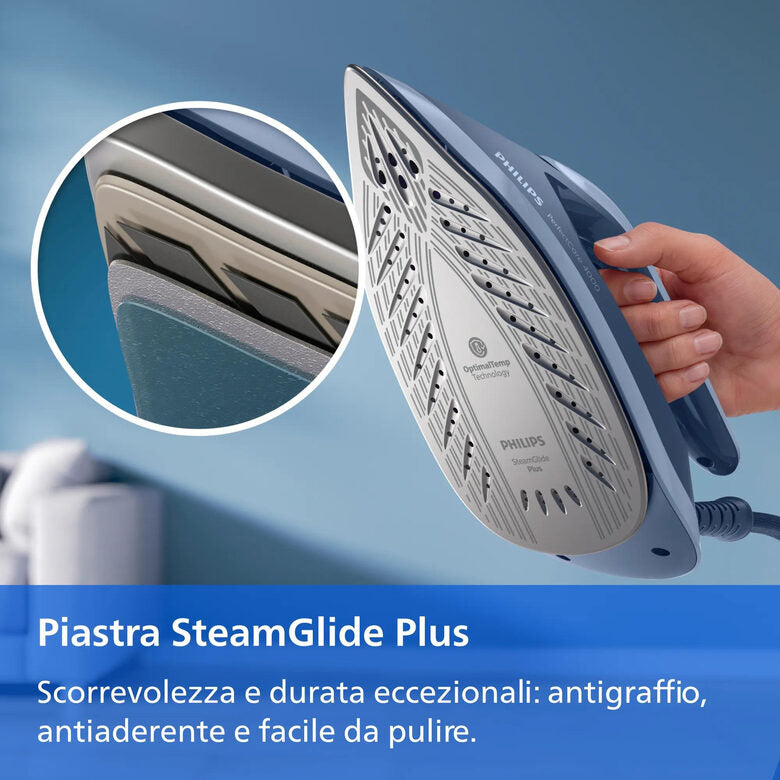 Philips PerfectCare Serie 4000 PSG4020/20 Ferro da Stiro con Caldaia 2400 W 6,5 Bar Serbatoio 1,7 L