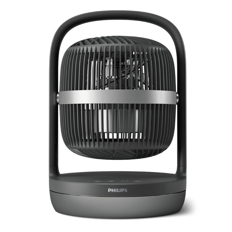 Philips Serie 3000 Ventilatore da tavolo CX3050/01, Flusso d'aria 738 m³/h, Ultra silenzioso 23db