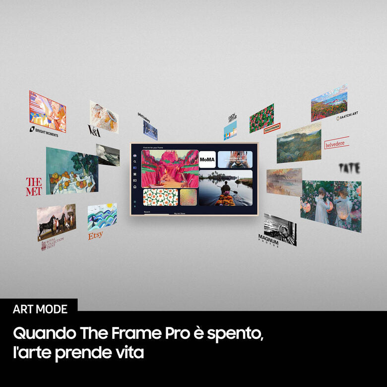 Samsung Smart TV 65" QE65LS03FWUXZT The Frame Pro 4K 2025