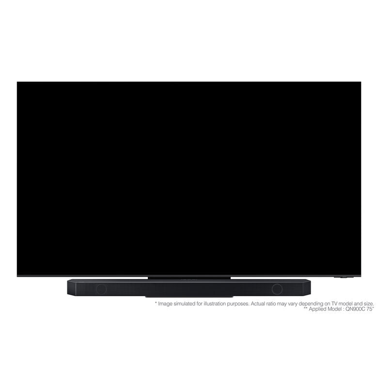 Samsung Soundbar HW-Q990C/ZF Serie Q, 22 speaker, Wireless Dolby Atmos, Audio a 11.1.4 canali, Q-Simphony, Compatibile con Alexa e Google Assistant, Black