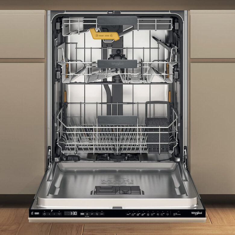 Whirlpool Lavastoviglie Maxispace BI 60 cm, classe B, 15 coperti, terzo cesto Space Clean