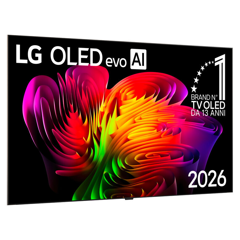 LG OLED evo AI Wallpaper TV 83'' W6 OLED83W69LA, 4K, spessore 9,9mm, True Wireless, Staffe filo muro SMART TV 2026
