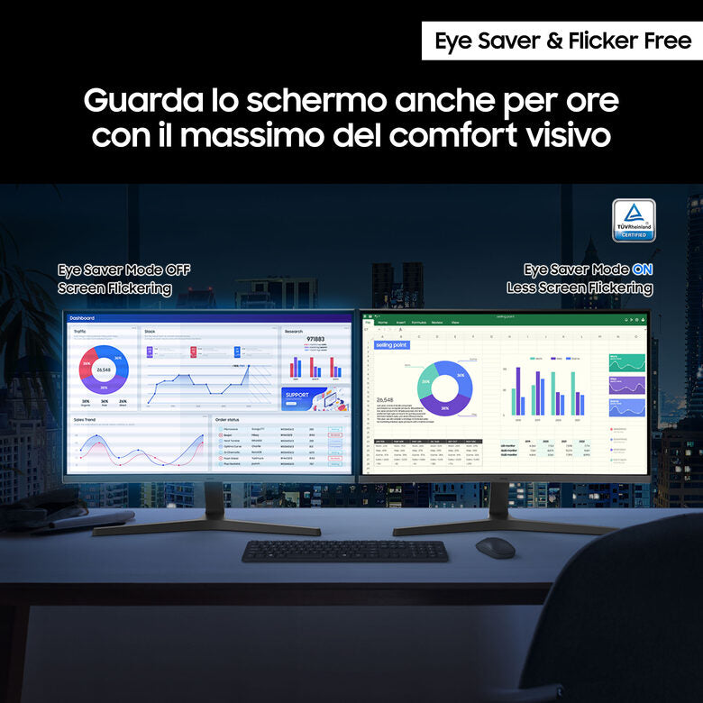 Samsung Monitor Curvo Serie S39GD da 27'' Full HD