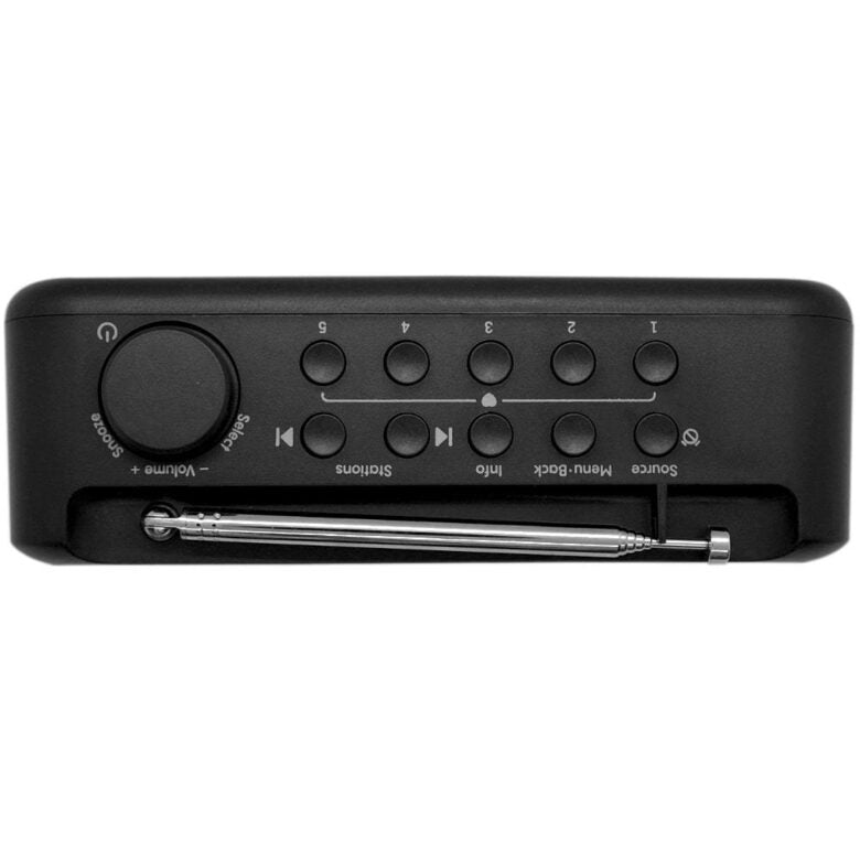Pure Elan One 2 Portatile Digitale Nero
