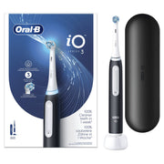 Oral-B Spazzolino Elettrico iO 3 Nero, 1 Testina