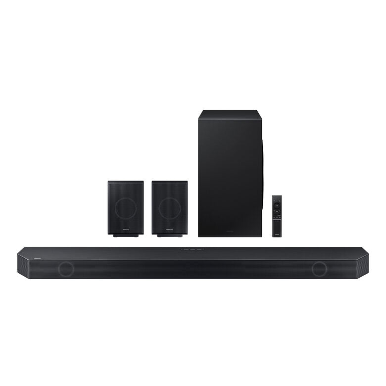 Samsung Soundbar HW-Q990C/ZF Serie Q, 22 speaker, Wireless Dolby Atmos, Audio a 11.1.4 canali, Q-Simphony, Compatibile con Alexa e Google Assistant, Black