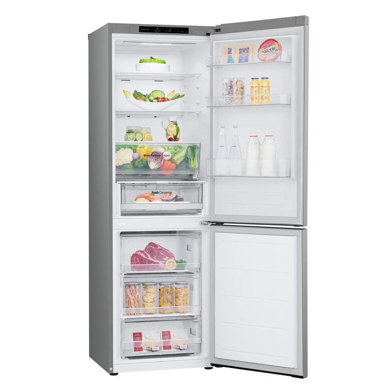 LG GBV3100DPY Frigorifero combinato | Classe D, 344L | Door Cooling, Linear Cooling, Fresh Converter, Smart Diagnosis, No Frost | ArgentoFrigorifero combinato | Classe D, 344L | Door Cooling