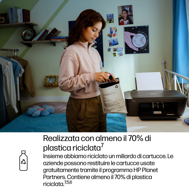 HP DeskJet 2910 Wireless All-in-One Colore Stampante
